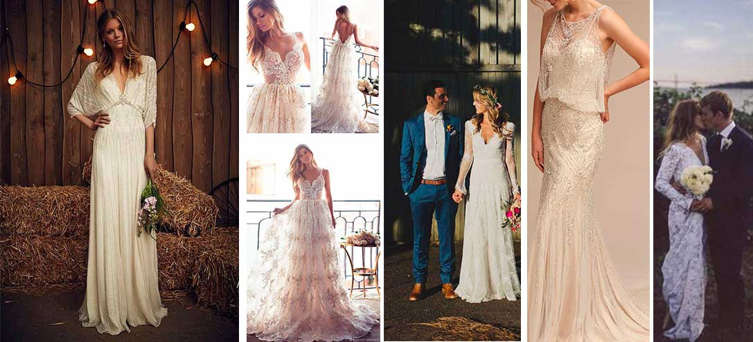 10 vestidos de novia vintage que te dejarán con la boca abierta