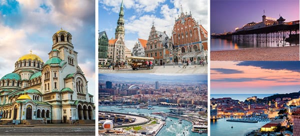 10 ciudades para viajar a Europa de una manera única