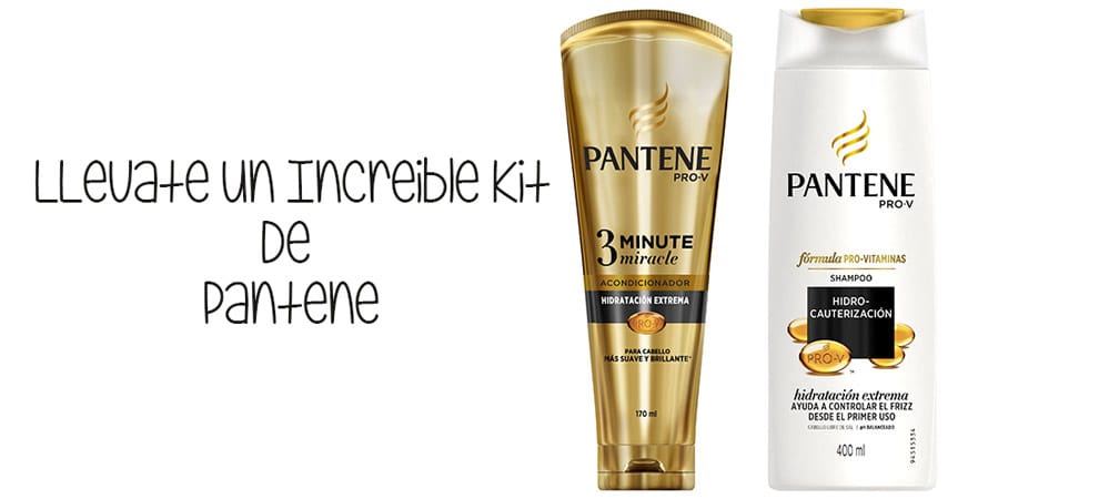 Gana un espectacular kit de Pantene