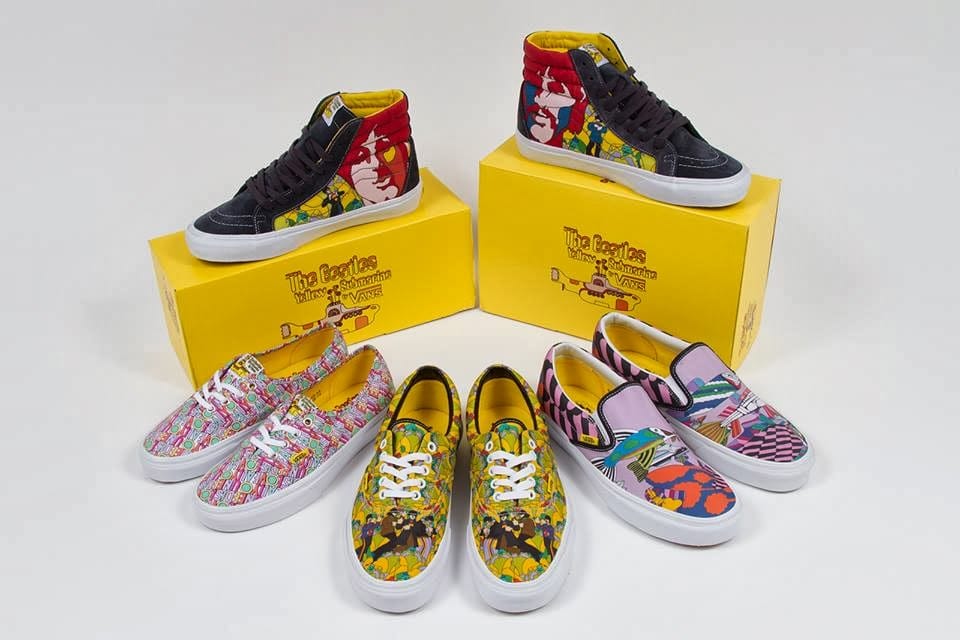 Vans x Peanuts the beatles