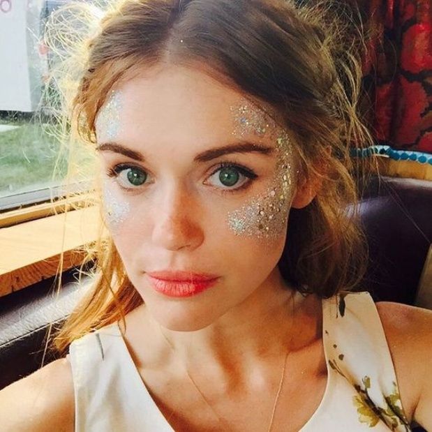 glitter, la nueva tendencia de maquillaje