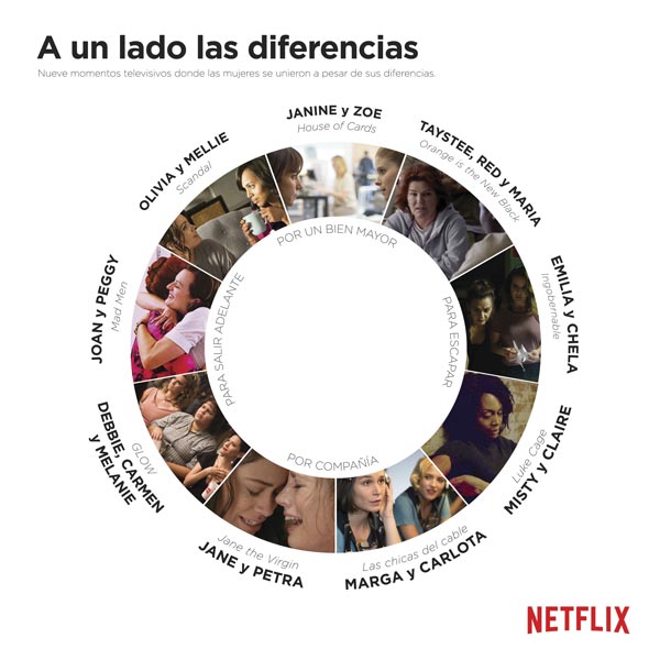 Juntas Somos más Fuertes: la campaña de Netflix une a las mujeres 0