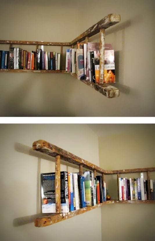 11 formas de decorar con estantes de libros en tu habitación 1