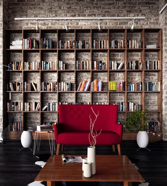 11 formas de decorar con estantes de libros en tu habitación 10