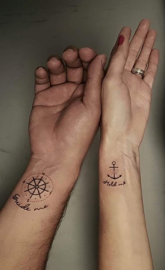 tipos de tatuajes que debes hacerte en pareja