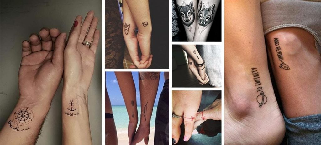 5 tipos de tatuajes que debes hacerte en pareja