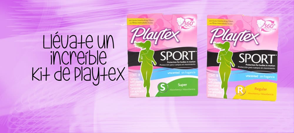 Llévate un increíble Kit de Playtex