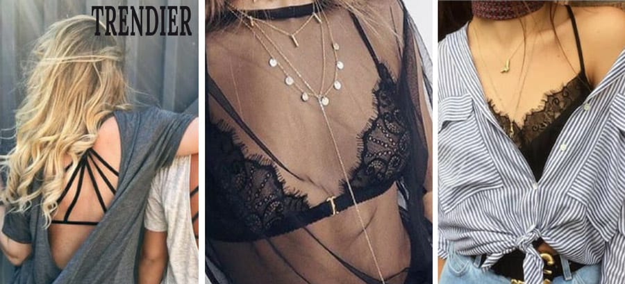 cómo usar un bralette