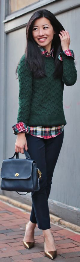 12 outfits perfectos para chicas que trabajan y estudian 8