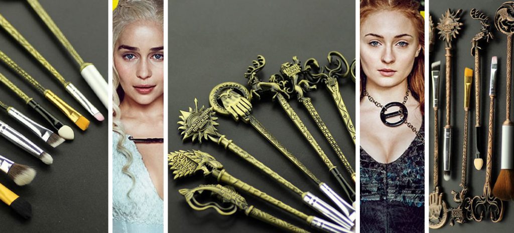 brochas de maquillaje de Game of Thrones