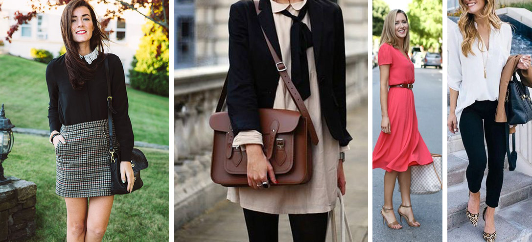 12 outfits perfectos para chicas que trabajan y estudian