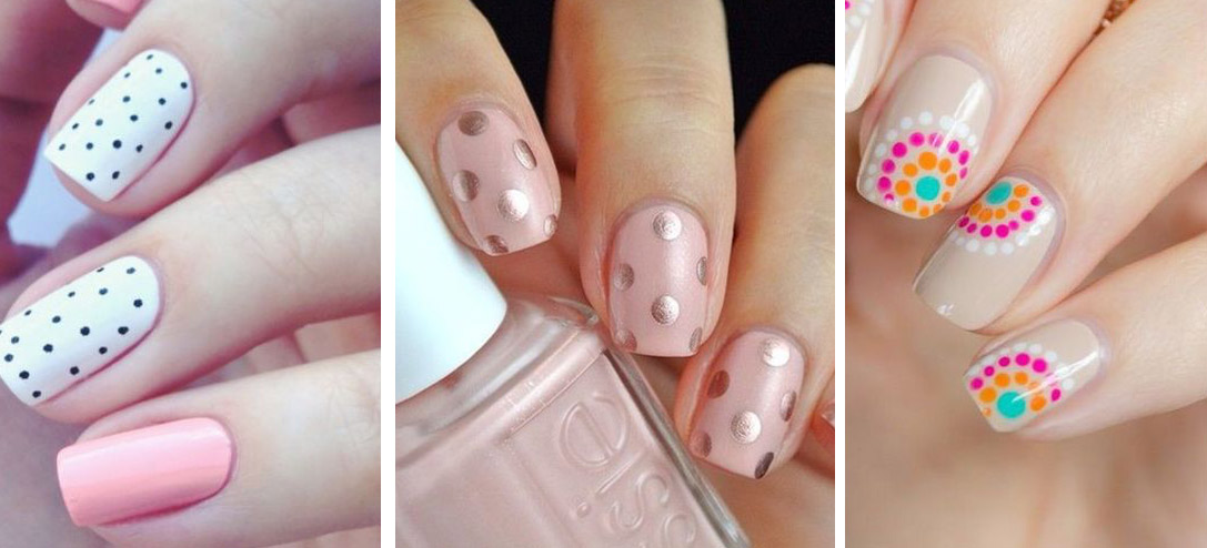 Conoce 10 increíbles diseños de uñas al estilo polka dot