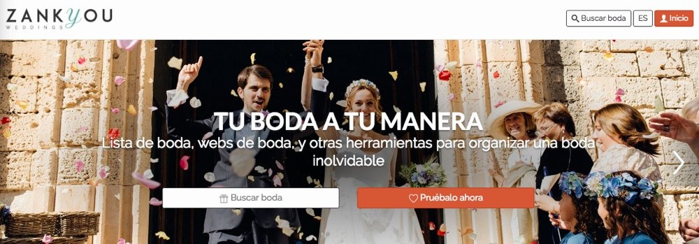 5 apps para crear una página web de tu boda 0