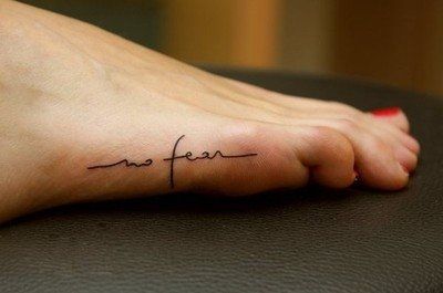 tatuaje en el pie