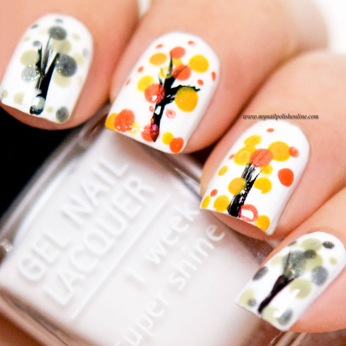 10 increíbles y sencillos diseños de uñas para otoño 3