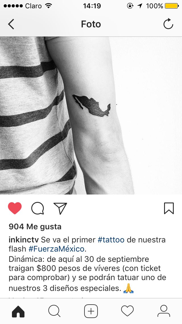 Lleva a México en la piel con un tatuaje por una buena causa - Mujer de 10