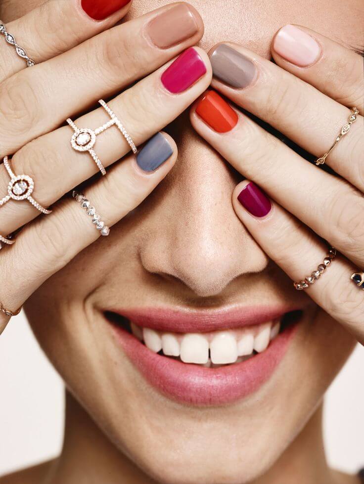 10 increíbles y sencillos diseños de uñas para otoño 7