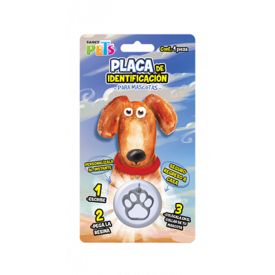 Placas originales y personalizadas de acero inoxidable para mascotas