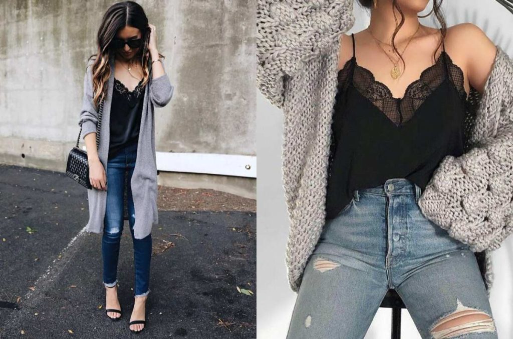 outfits con ropa de verano en otoño