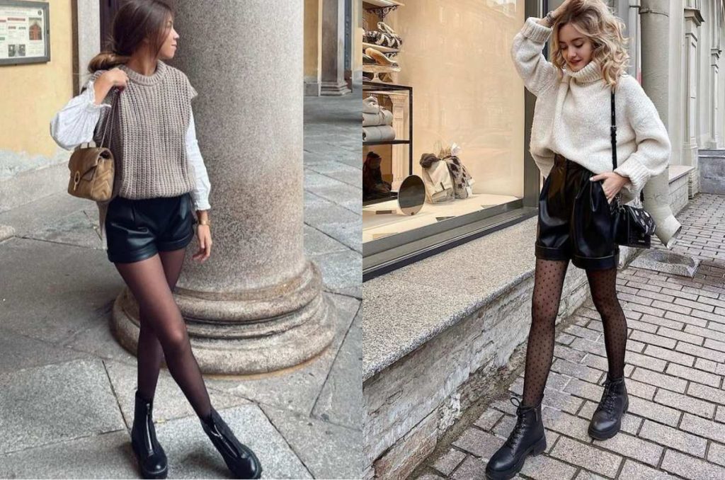 outfits con ropa de verano en otoño