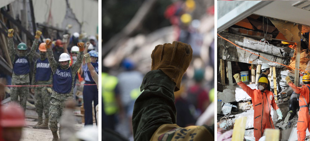 El puño en alto: 19 de septiembre de 2017