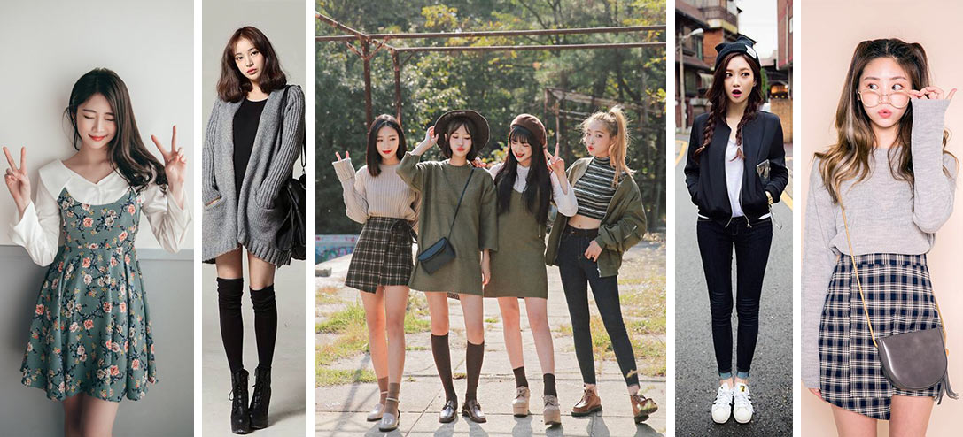 Outfits de la moda coreana que llegó quedarse - de 10