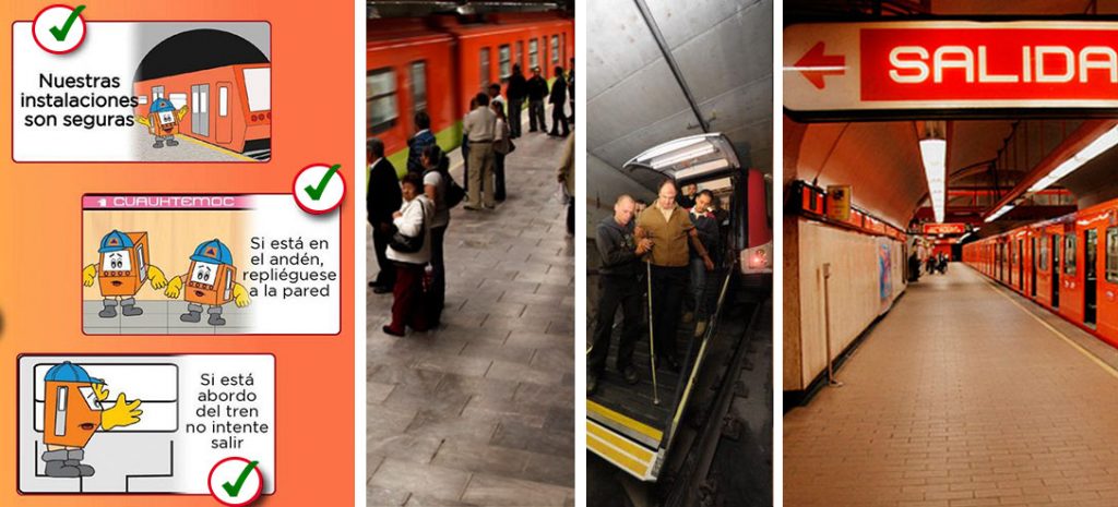 Sismo mientras viajas en metro, esto es lo que debes hacer - Mujer