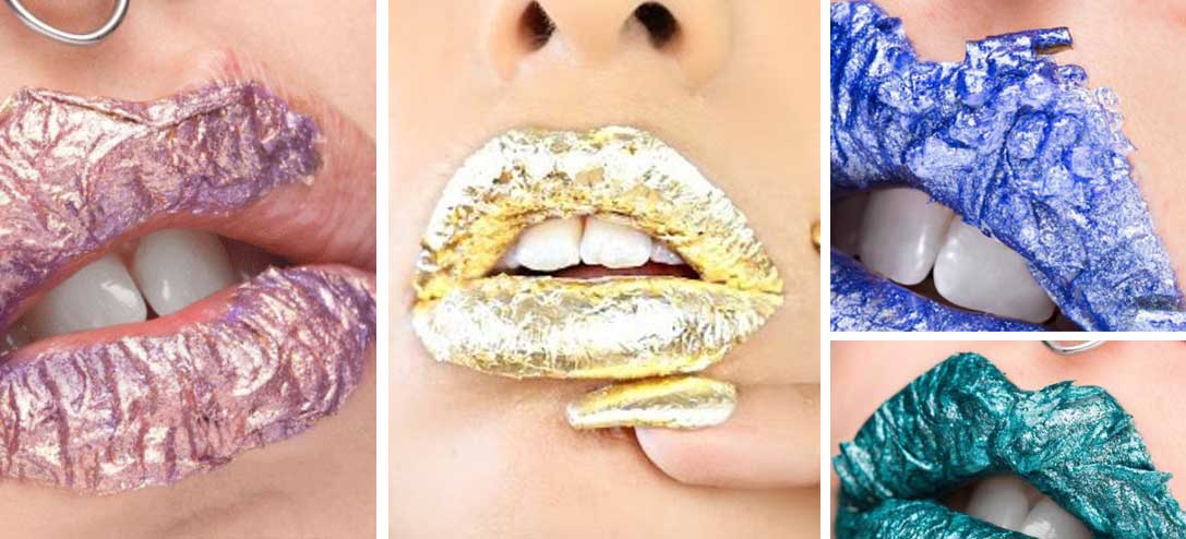 Toilet paper lip art: técnica de maquillaje que te encantará.