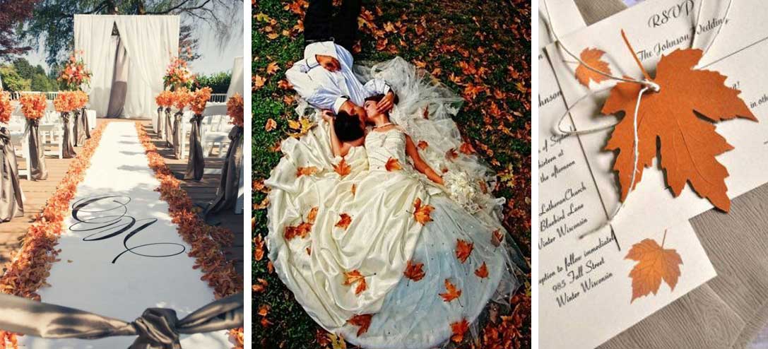 10 hermosas ideas para hacer tu boda en otoño