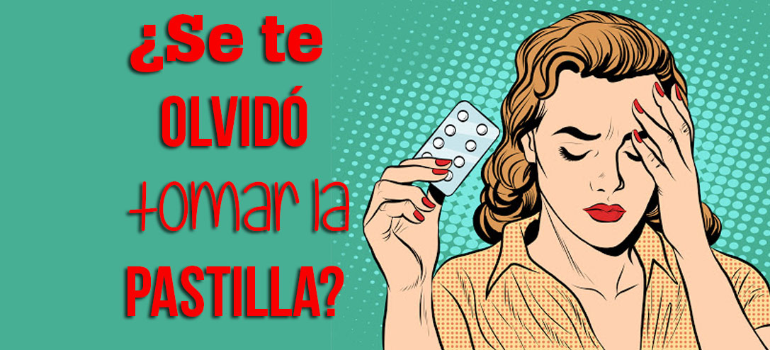 ¿Que hacer si se te olvido tomar la pastilla anticonceptiva?