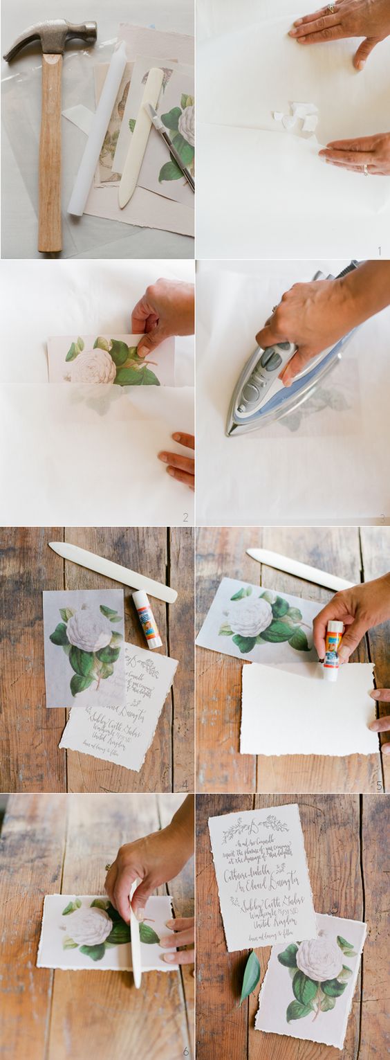 8 ideas para hacer tus propias invitaciones de boda y evitar gastar 4