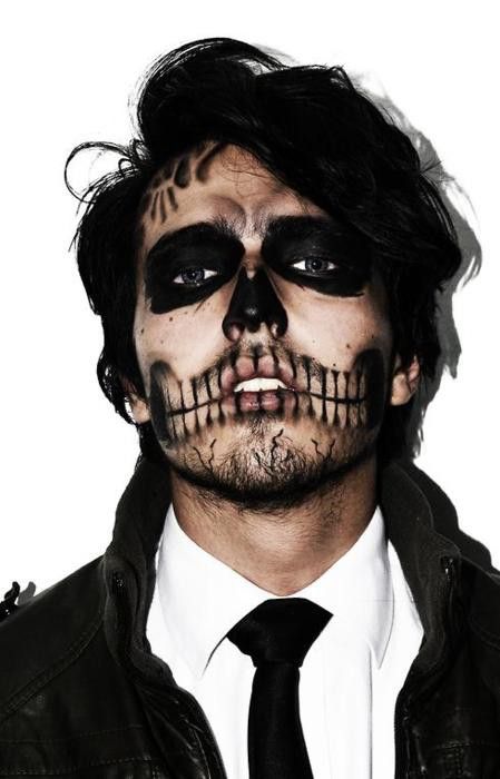 maquillaje hombre catrina