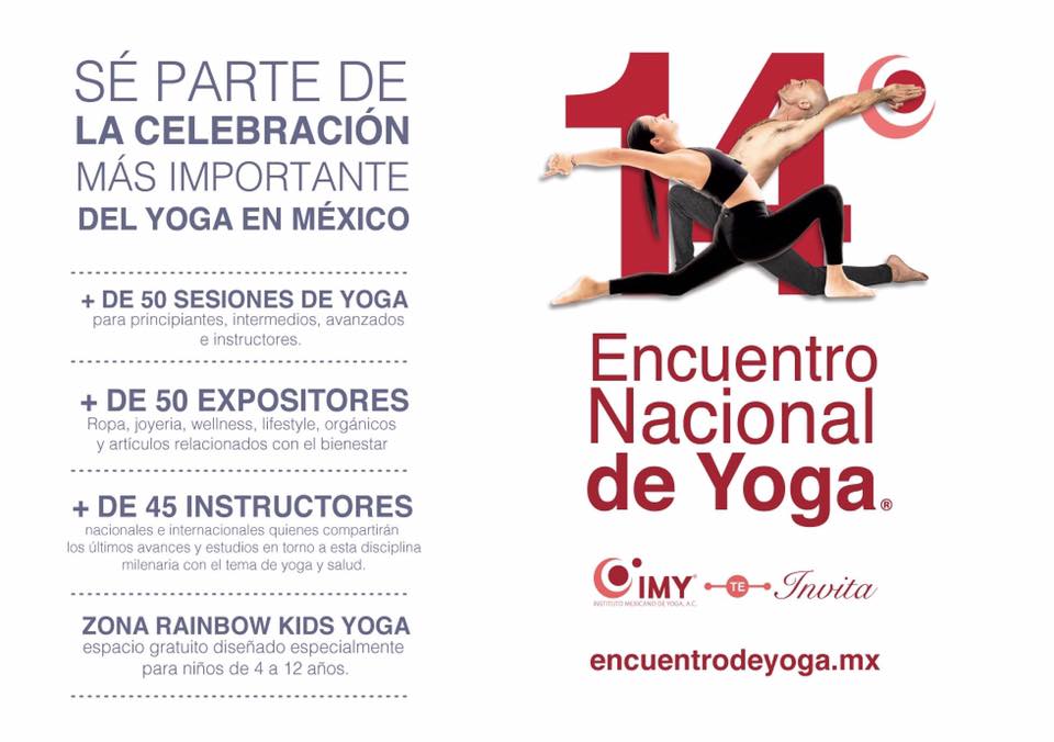 10 razones para asistir al Encuentro Nacional de Yoga 2017 0