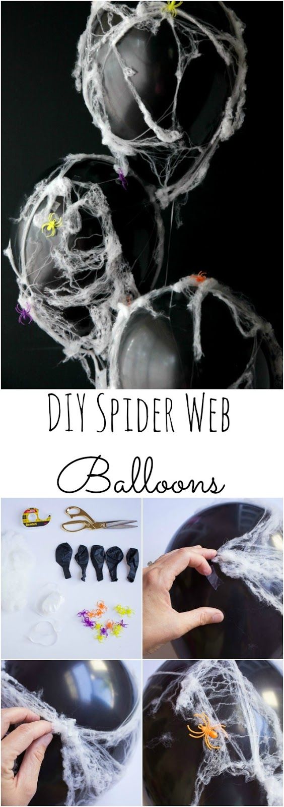 10 ideas sorprendentes para decorar con globos en Halloween 11