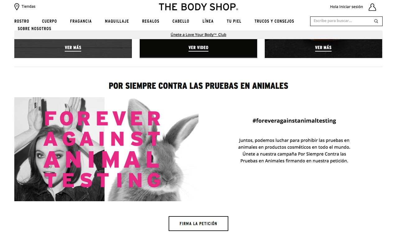 Súmate y firma para prohibir las pruebas cosméticas en animales 2