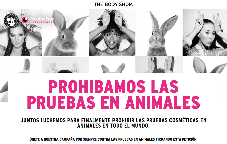 Súmate y firma para prohibir las pruebas cosméticas en animales 1
