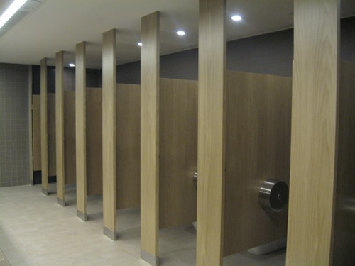 baño limpio