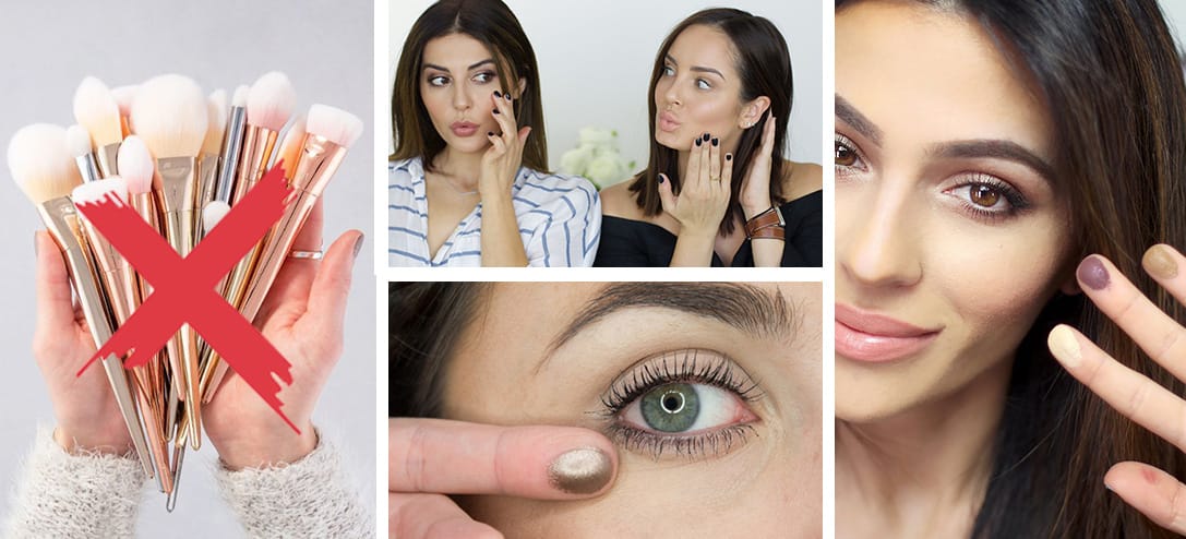 10 trucos para maquillarte solo con las manos