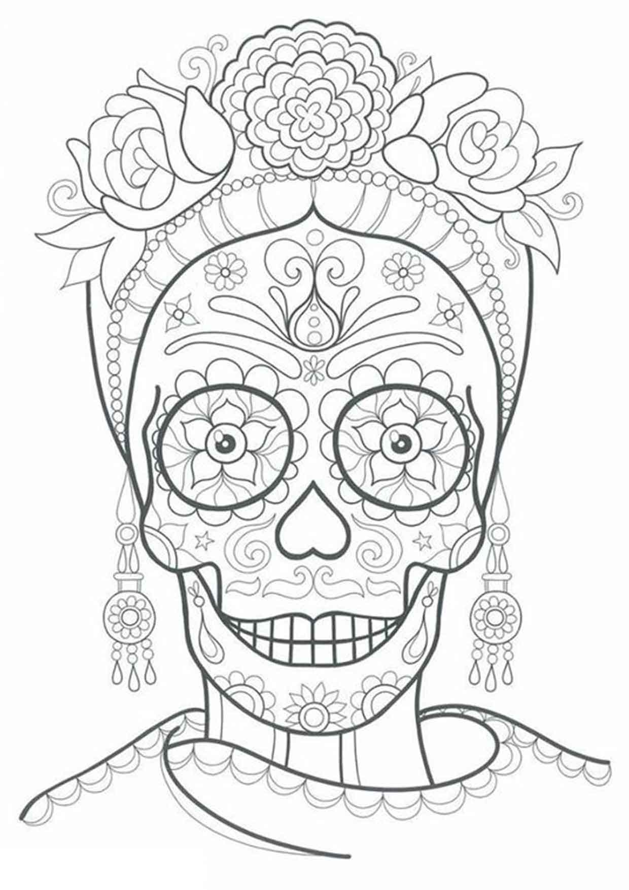 Mandalas-de-dia-de-muertos-para-colorear