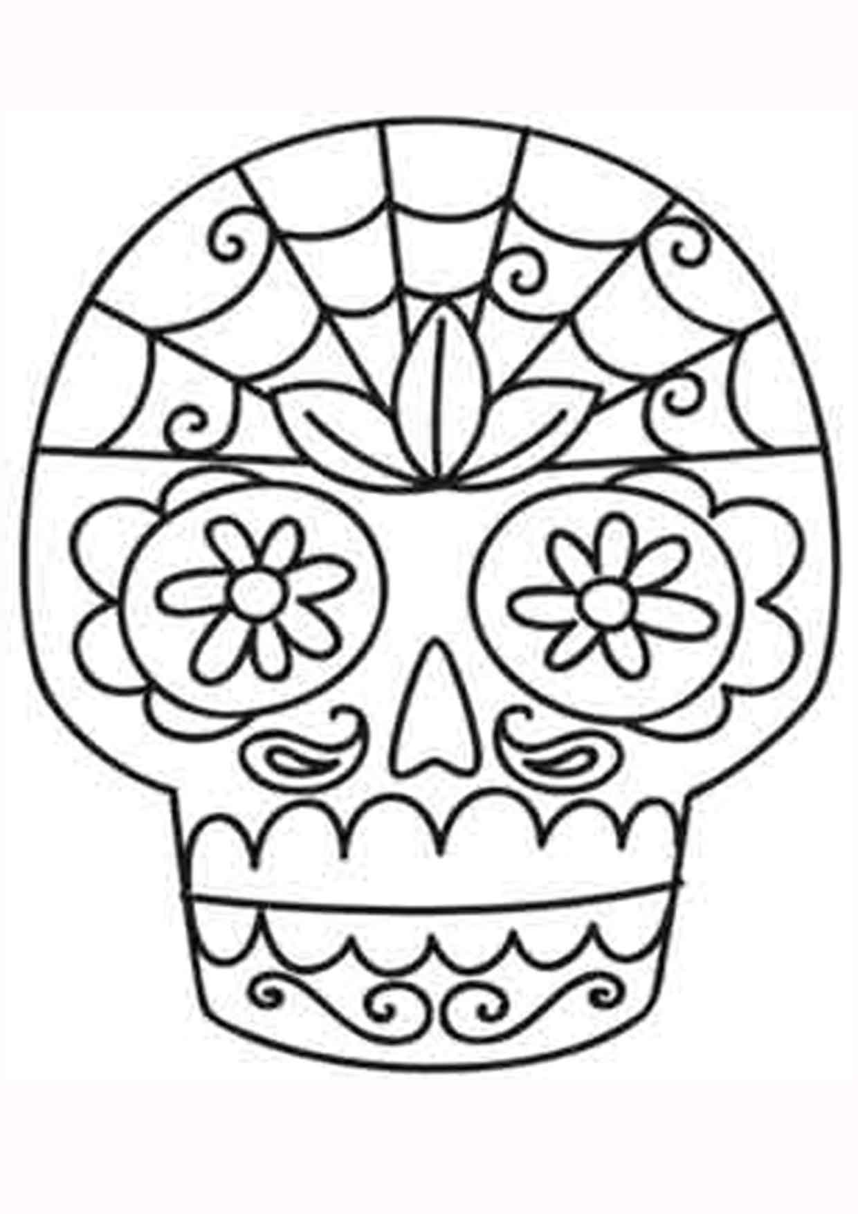 Mandalas-de-dia-de-muertos-para-colorear