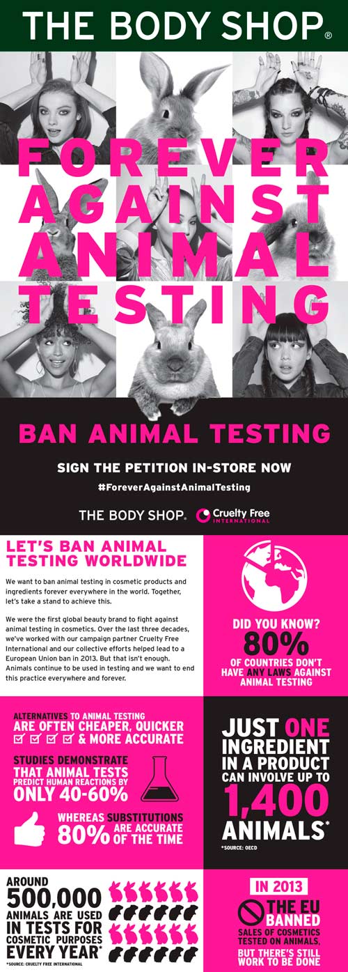 Súmate y firma para prohibir las pruebas cosméticas en animales 3