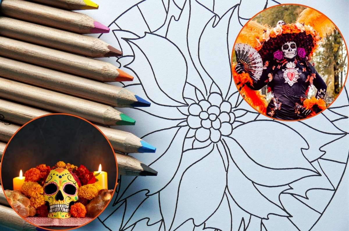 20 padrísimos mandalas de Día de Muertos para imprimir y colorear