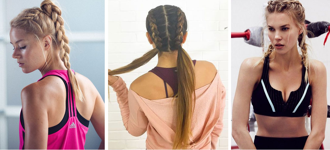 5 peinados deportivos con trenza que puedes hacer en menos de 5 minutos