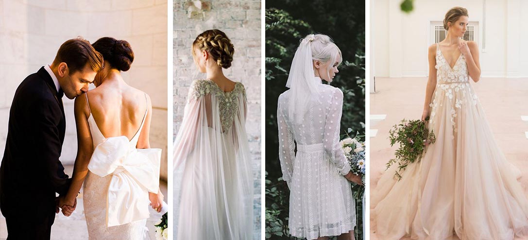 10 tendencias de vestidos de novia para el 2018 que te encantarán