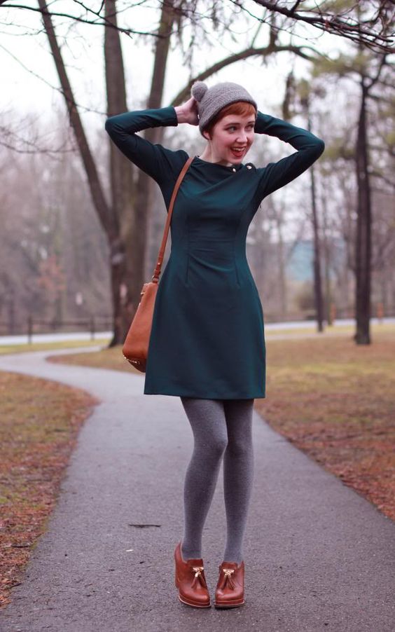 Maneras en las que puedes usar vestido durante el invierno