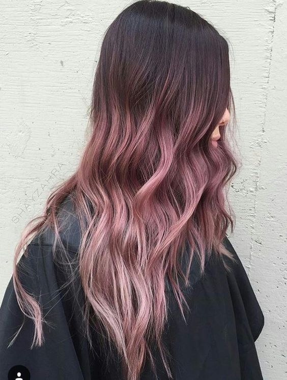 Balayage oro rosa, el tinte natural que debes intentar 5