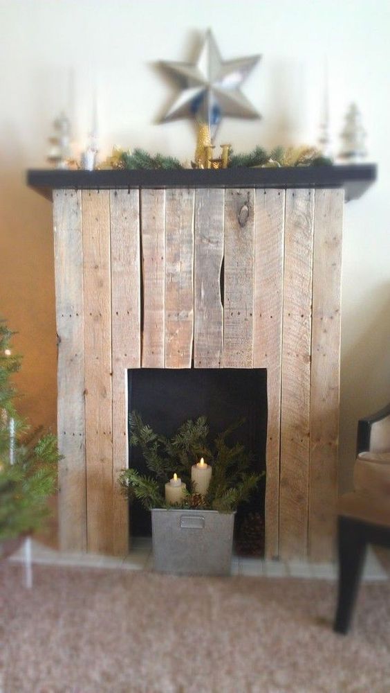 8 chimeneas falsas para que llegue Santa esta Navidad 7