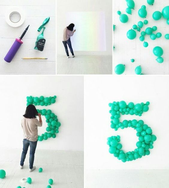 10 ideas originales para decorar con globos que te encantarán 4