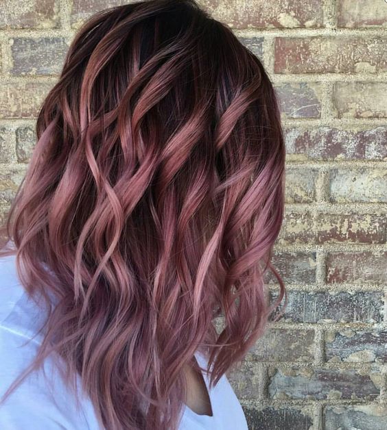 Balayage oro rosa, el tinte natural que debes intentar 0