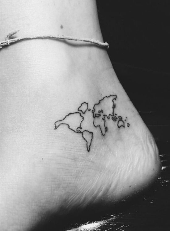 10 tatuajes sencillos que lucirán hermosos en tus tobillos 5